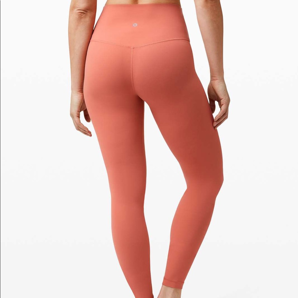 Lululemon leggings size 2 Coral pink